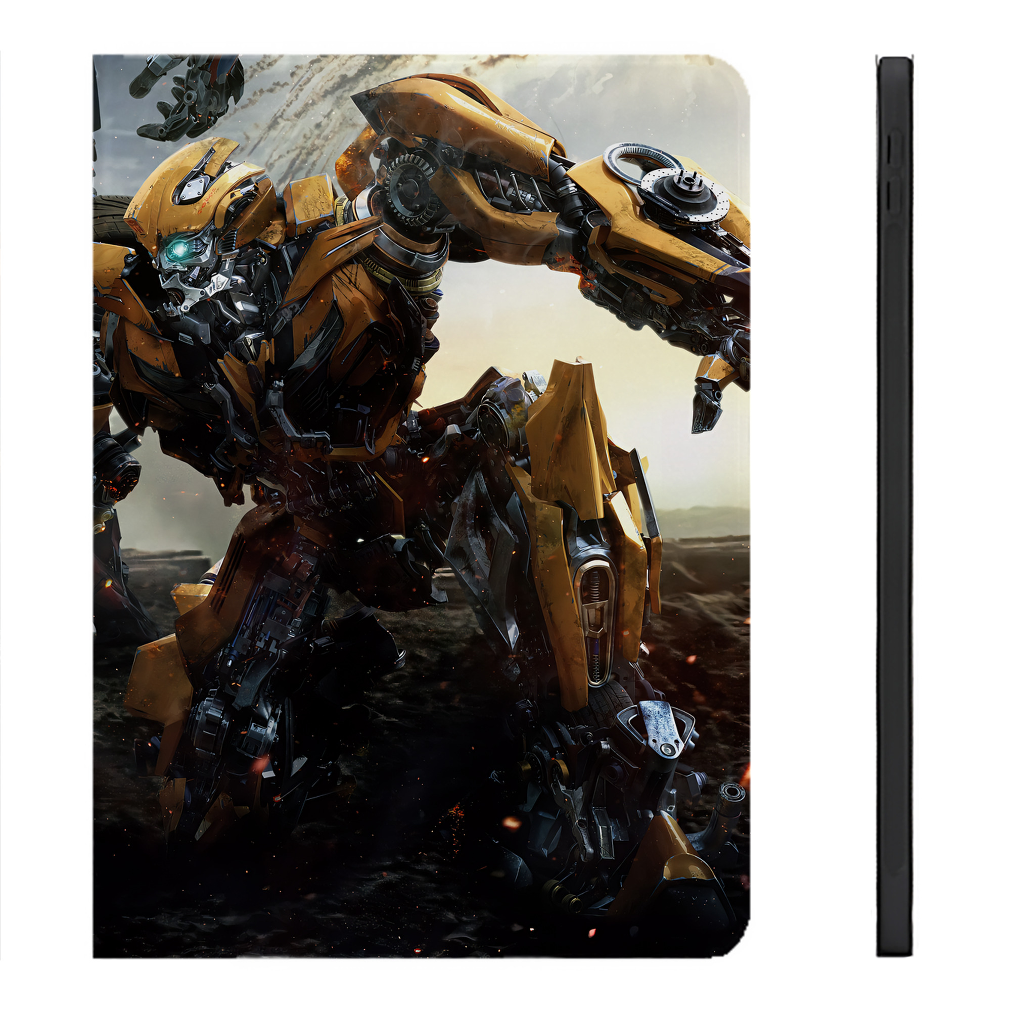 （画像用） Transformers トランスフォーマー IPadケース ペンホルダー付き ブックスタイルデザイン